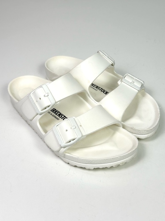 Birkenstock Shoes - Birkenstock Rubber Sandals White 38